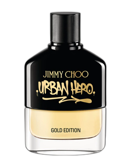 Frasco do perfume Urban Hero Gold Edition