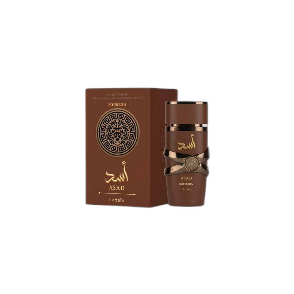 Frasco do perfume Asad Bourbon