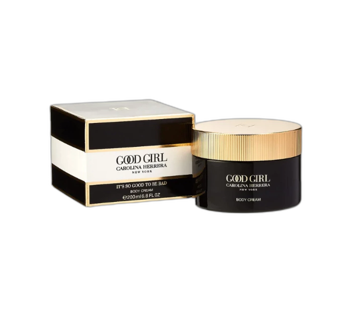 Frasco do perfume Good Girl Body Cream