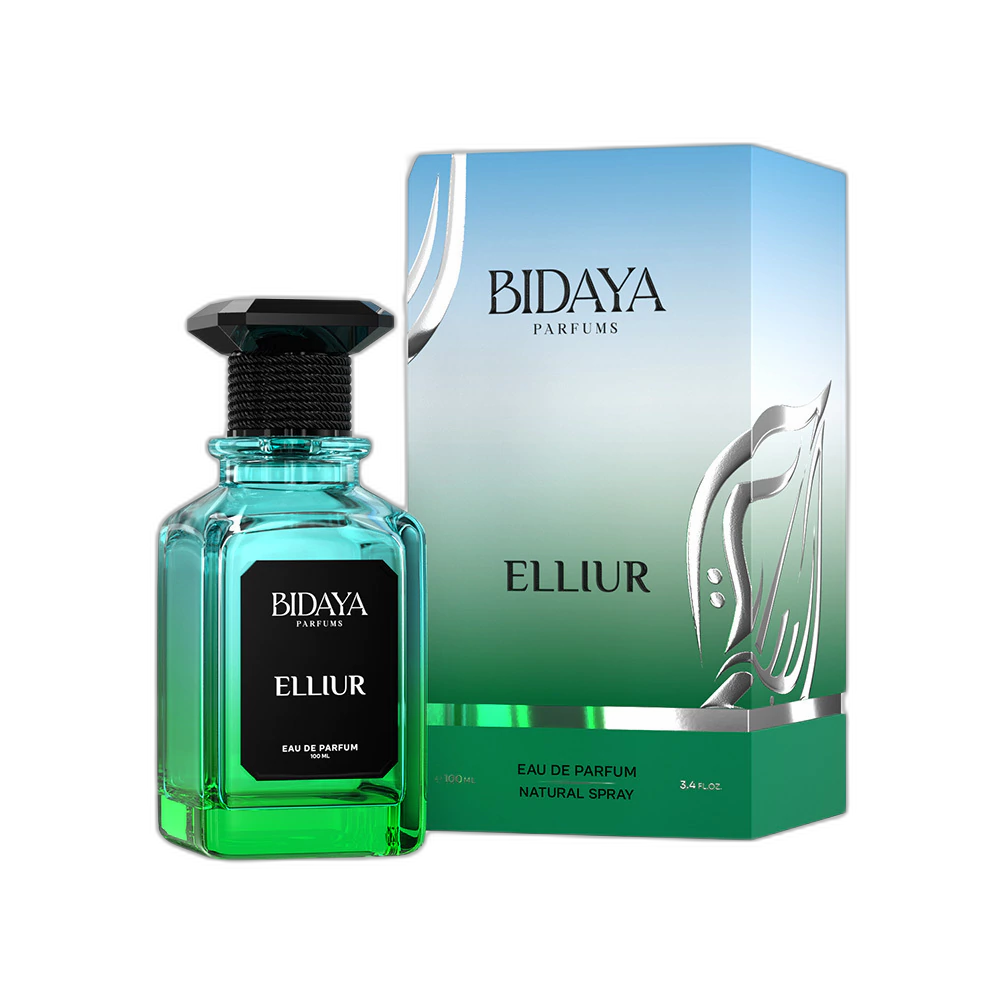 Frasco do perfume Elliur