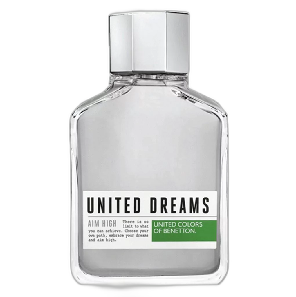 Frasco do perfume United Dreams Men Aim High
