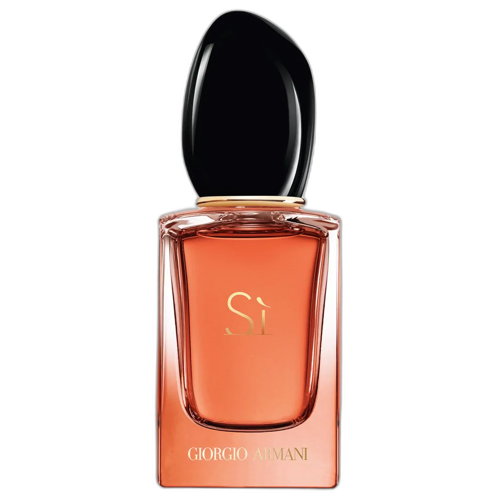 Frasco do perfume Sì Intense