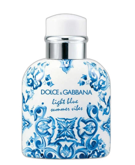 Frasco do perfume Light Blue Pour Homme Summer Vibes