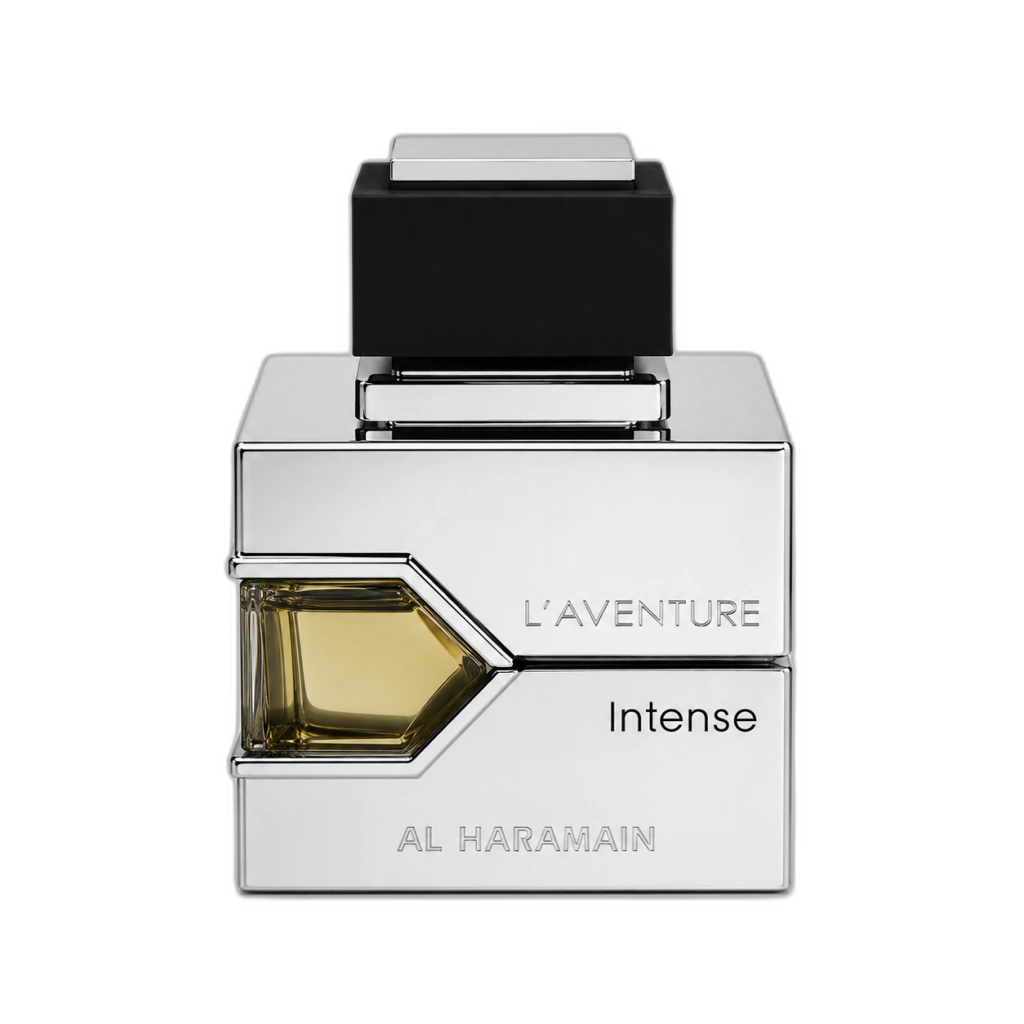 Frasco do perfume L'Aventure Intense