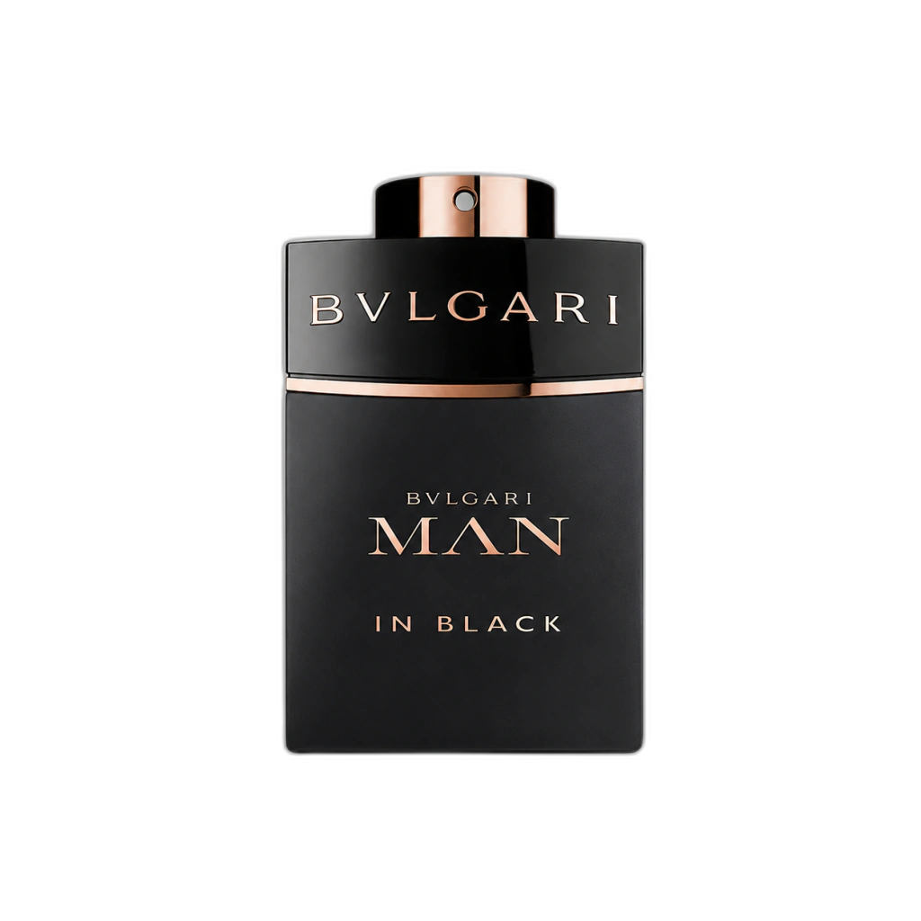 Frasco do perfume Bvlgari Man In Black