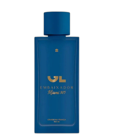 Frasco do perfume Embaixador Miami 305