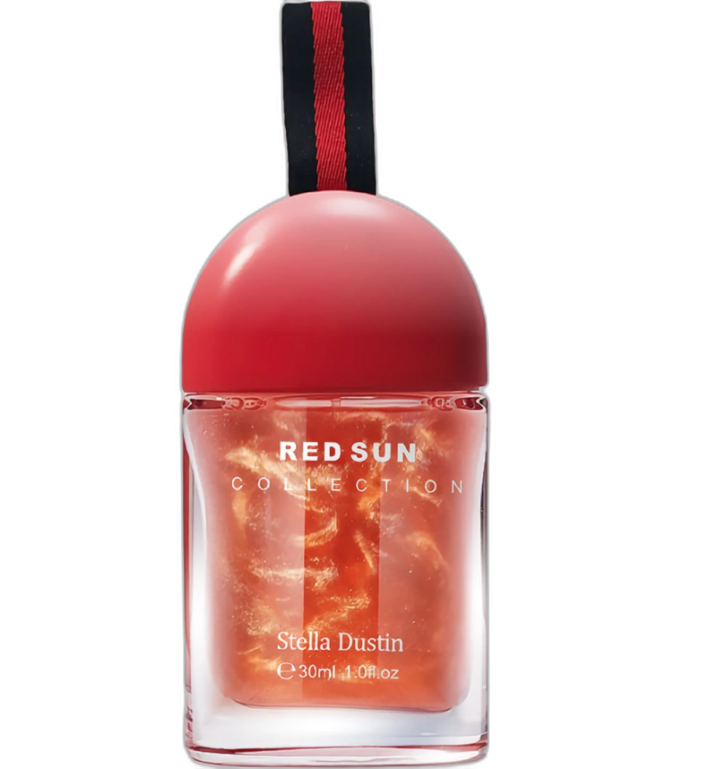 Frasco do perfume Collection Red Sun