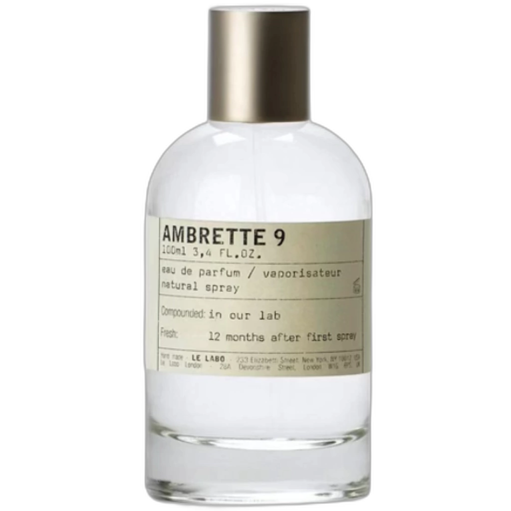 Frasco do perfume Ambrette 9