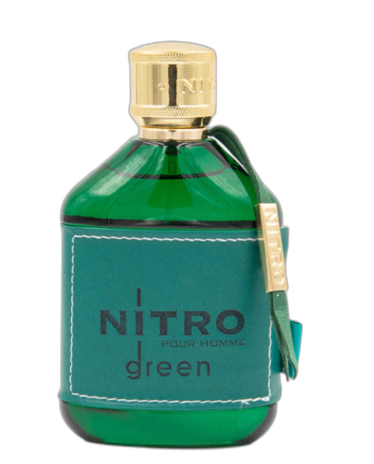 Frasco do perfume Nitro Green