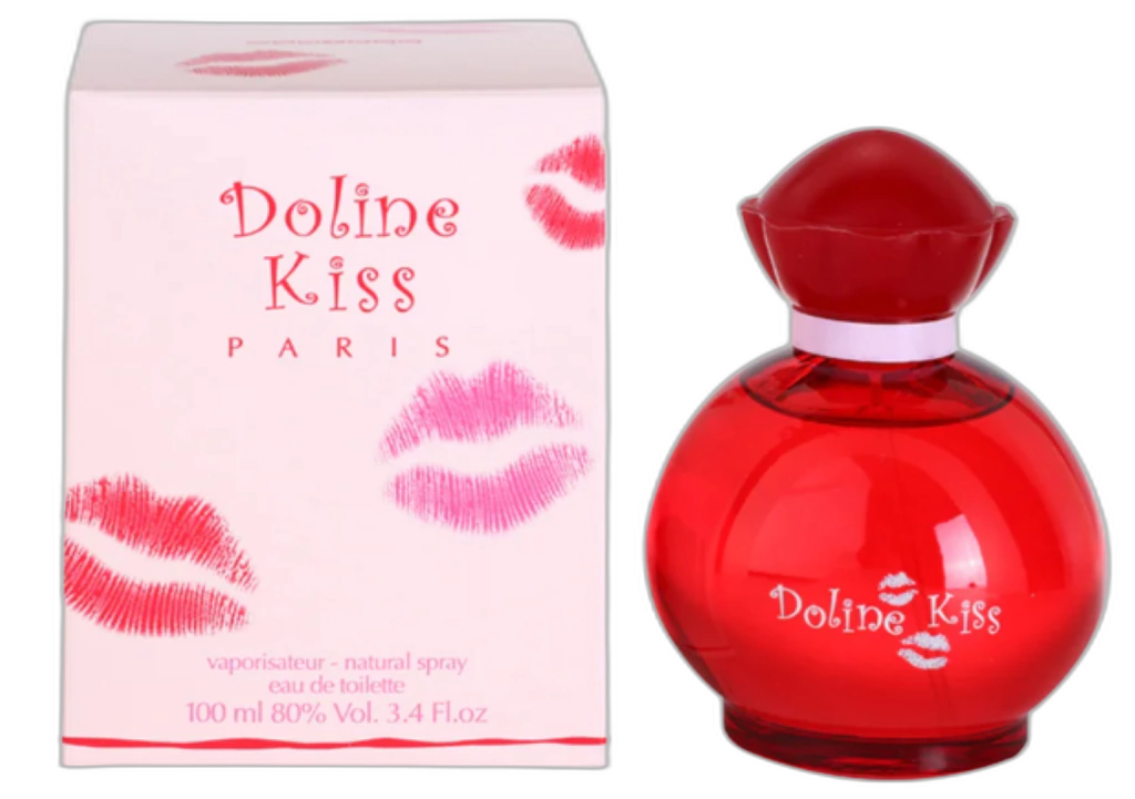 Frasco do perfume Kiss
