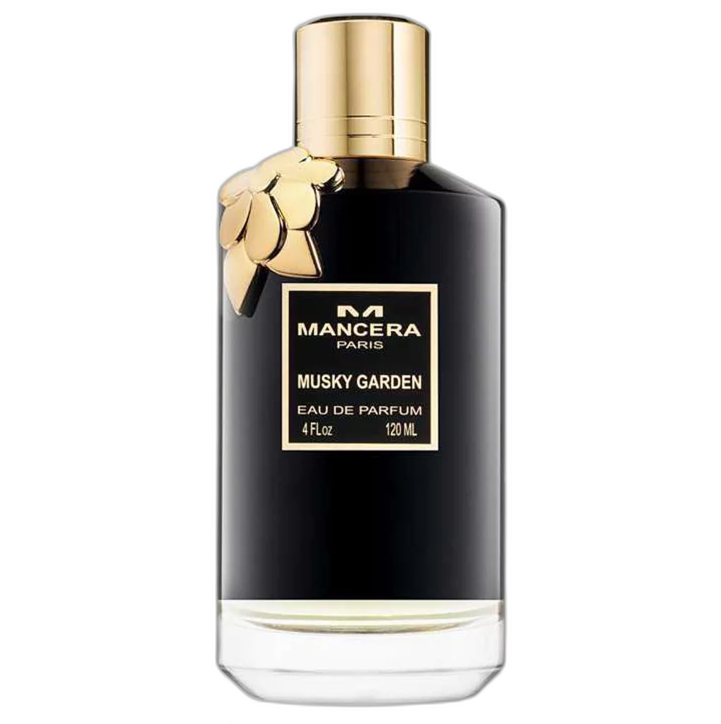 Frasco do perfume Musky Garden