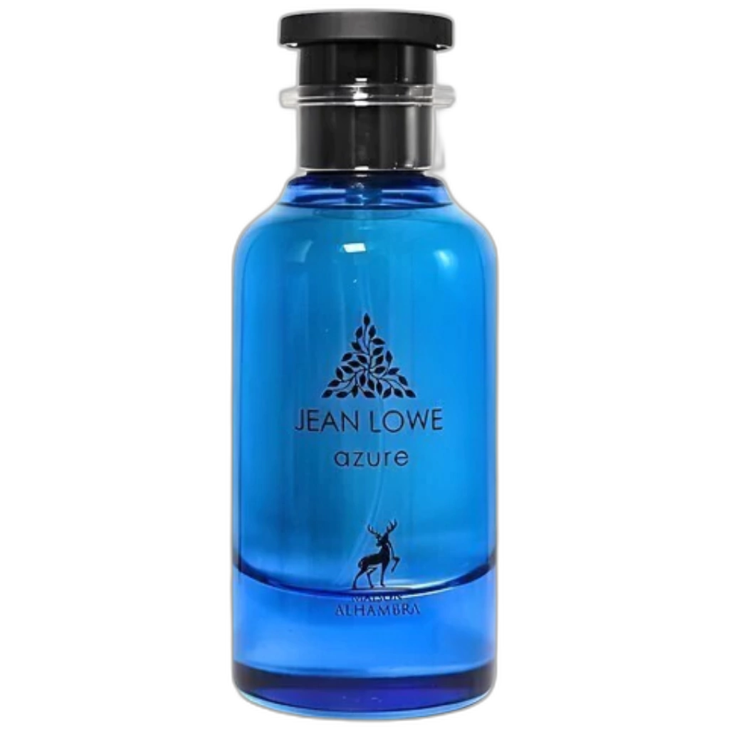 Frasco do perfume Jean Lowe Azure